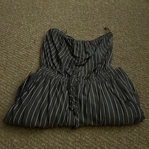 Strapless jumpsuit